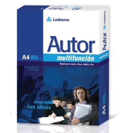 Resma Autor A4 80gr Blanca 500 hojas -2