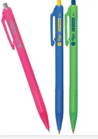 Bolígrafo Filgo Fastrack Retráctil 1mm Azul/Neutro