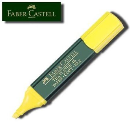 Resaltador Faber Castell T-48 Chato Rosa -2