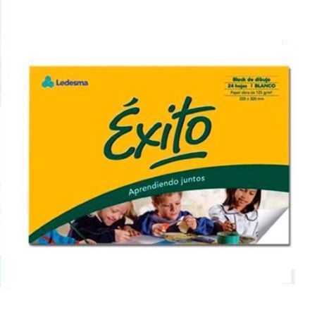 Block Exito De Dibujo Nº6 Blanco 24 hojas -2