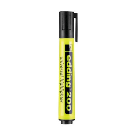 Resaltador Edding 200 Grueso Amarillo