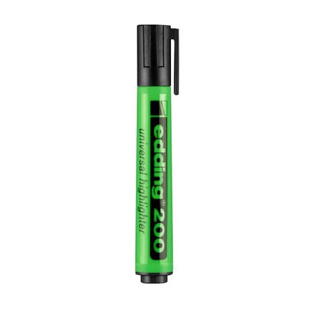 Resaltador Edding 200 Grueso Verde -2